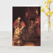 Het Schilderen van de Kunst van Rembrandt Kaart (Gele Bloem)