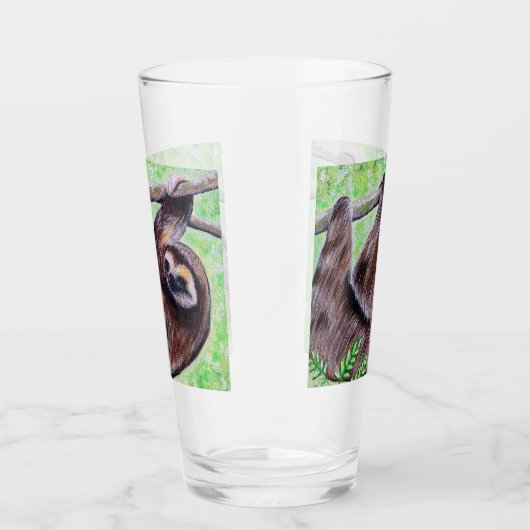 Het Schilderen van de Luiaard van Smiley Glas (Rechts)