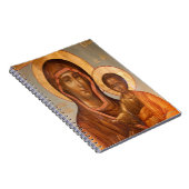 Het schilderen van de Maagd Maria met Jezus Christ Notitieboek (Rechterzijde)