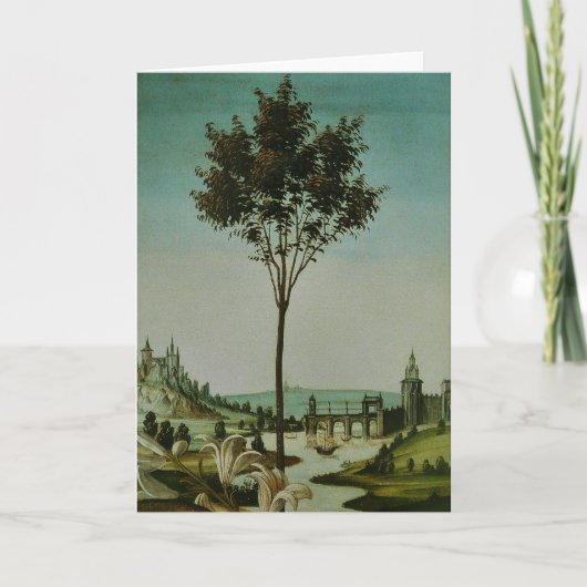 Het Schilderen van de Renaissance van Botticelli Kaart (Voorkant)