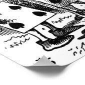 Het schilderen van de Rozen Poster (Hoek)