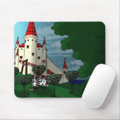 Het schilderen van de Rozen Red Mousepad Muismat (Met muis)
