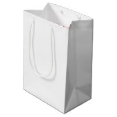 Het schilderen van de Rozen Rood 4 Medium Cadeauzakje (Achterkant Gekanteld)