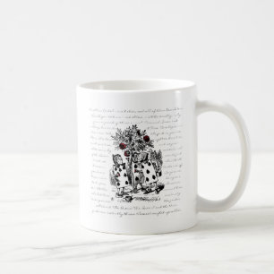 Het schilderen van de Rozen Rood Koffiemok