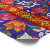 Het schilderen van de Russische Matryoshkapop Poster (Hoek)