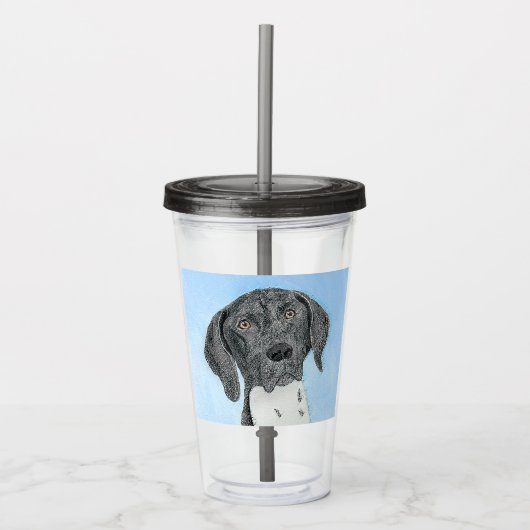 Het schilderen van de schilder van de Schilder van Acryl Drinkbeker (Voorkant)