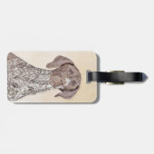 Het schilderen van de schilder van de Schilder van Bagagelabel (Achterkant horizontaal)