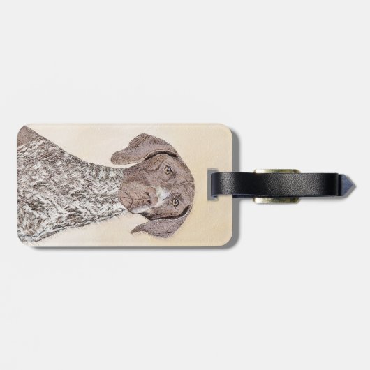 Het schilderen van de schilder van de Schilder van Bagagelabel (Achterkant horizontaal)