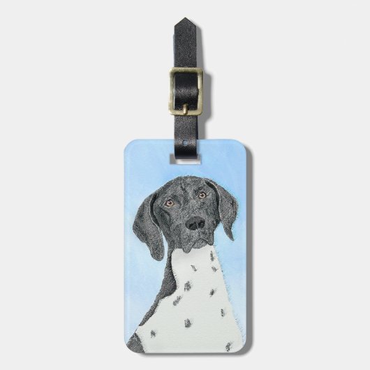 Het schilderen van de schilder van de Schilder van Bagagelabel (Voorkant verticaal)