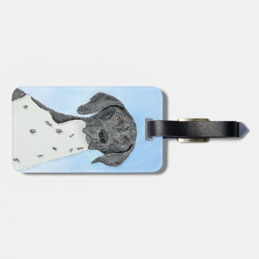 Het schilderen van de schilder van de Schilder van Bagagelabel (Achterkant horizontaal)