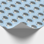 Het schilderen van de schilder van de Schilder van Cadeaupapier (Hoek)