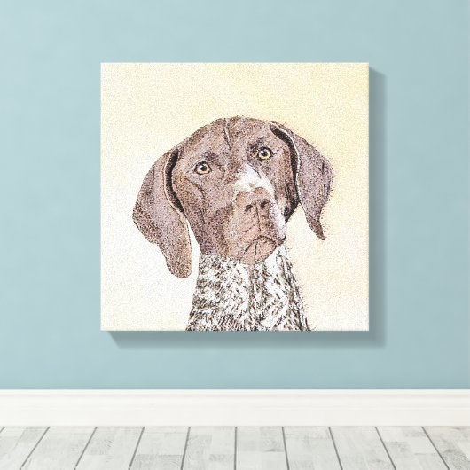 Het schilderen van de schilder van de Schilder van Canvas Afdruk (Insitu (Houten vloer))