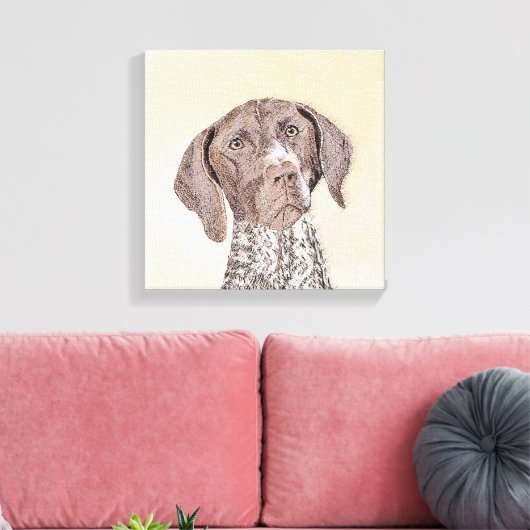 Het schilderen van de schilder van de Schilder van Canvas Afdruk (Insitu (Woonkamer))