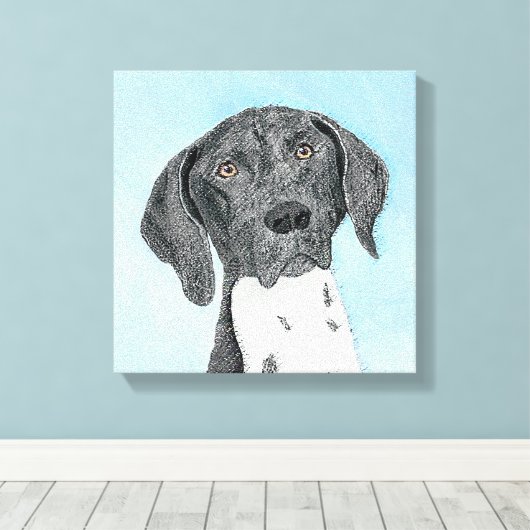 Het schilderen van de schilder van de Schilder van Canvas Afdruk (Insitu (Houten vloer))