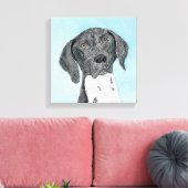 Het schilderen van de schilder van de Schilder van Canvas Afdruk (Insitu (Woonkamer))