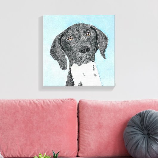 Het schilderen van de schilder van de Schilder van Canvas Afdruk (Insitu (Woonkamer))