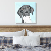 Het schilderen van de schilder van de Schilder van Canvas Afdruk (Insitu (Slaapkamer))