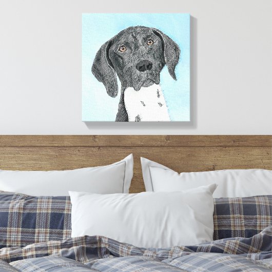 Het schilderen van de schilder van de Schilder van Canvas Afdruk (Insitu (Slaapkamer))