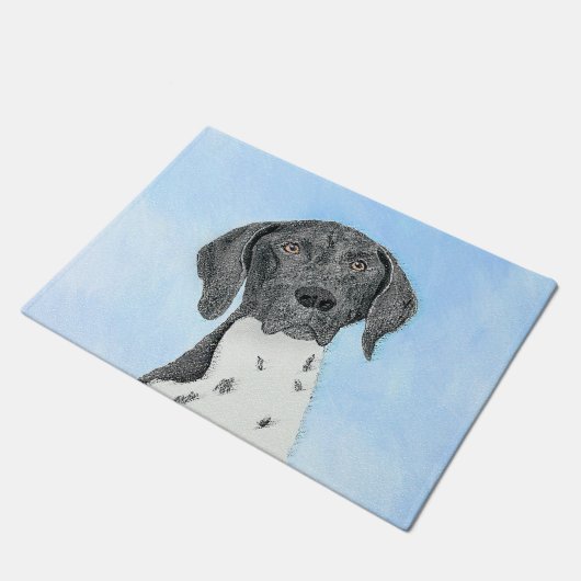 Het schilderen van de schilder van de Schilder van Deurmat (Schuin)