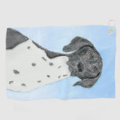 Het schilderen van de schilder van de Schilder van Golfhanddoek (Horizontaal)