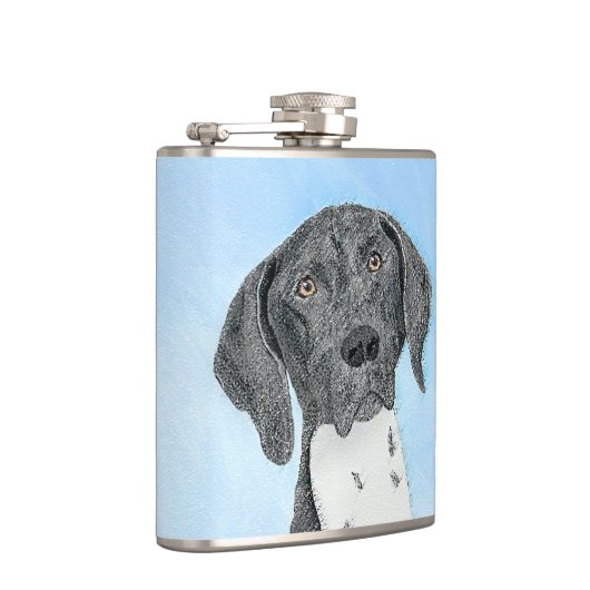 Het schilderen van de schilder van de Schilder van Heupfles (Rechts)