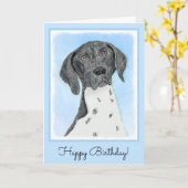 Het schilderen van de schilder van de Schilder van Kaart (Gele Bloem)