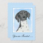 Het schilderen van de schilder van de Schilder van Kaart (Voorkant / Achterkant)