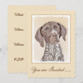 Het schilderen van de schilder van de Schilder van Kaart (Voorkant / Achterkant)