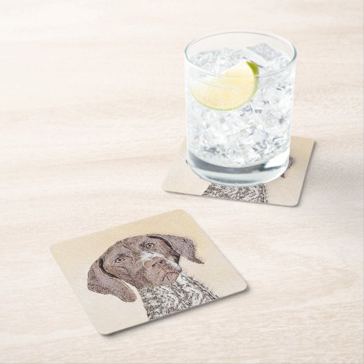 Het schilderen van de schilder van de Schilder van Kartonnen Onderzetters (Insitu)