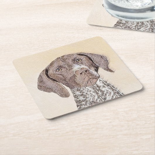 Het schilderen van de schilder van de Schilder van Kartonnen Onderzetters (Schuin)