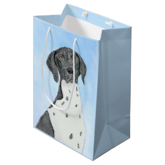 Het schilderen van de schilder van de Schilder van Medium Cadeauzakje (Voorkant Gekanteld)