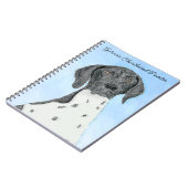 Het schilderen van de schilder van de Schilder van Notitieboek (Linkerzijde)