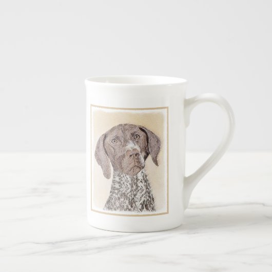 Het schilderen van de schilder van de Schilder van Porselein Kop (Rechts)