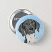 Het schilderen van de schilder van de Schilder van Ronde Button 5,7 Cm (Voorkant /achterkant)