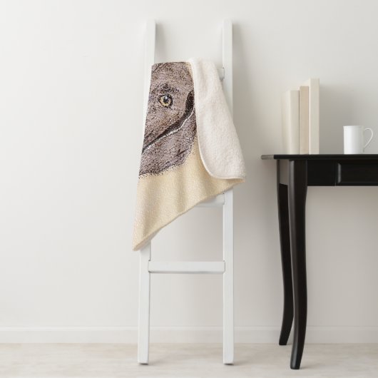 Het schilderen van de schilder van de Schilder van Sherpa Deken (In situ)