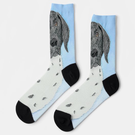 Het schilderen van de schilder van de Schilder van Sokken (Links)