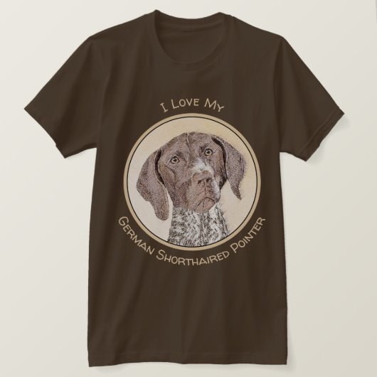 Het schilderen van de schilder van de Schilder van T-shirt (Design voorkant)