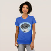 Het schilderen van de schilder van de Schilder van T-shirt (Voorkant volledig)