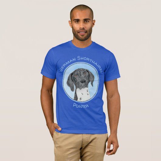 Het schilderen van de schilder van de Schilder van T-shirt (Voorkant volledig)