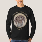 Het schilderen van de schilder van de Schilder van T-shirt (Voorkant)