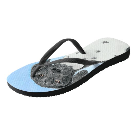 Het schilderen van de schilder van de Schilder van Teenslippers (Schuin)