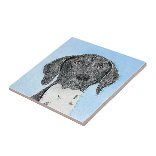 Het schilderen van de schilder van de Schilder van Tegeltje (Zijkant)