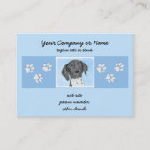 Het schilderen van de schilder van de Schilder van Visitekaartje (Voorkant)