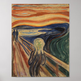 Het schilderen van de Schroef - Edvard Munch - 191 Poster