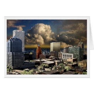 Het schilderen van de stad Milwaukee, Wisconsin