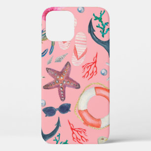 het schilderen van de waterverf naadloos patroon m Case-Mate iPhone case