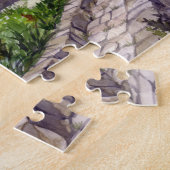 Het Schilderen van de Waterverf van de Stone Brug Legpuzzel (Zijkant)