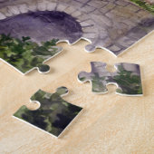 Het Schilderen van de Waterverf van de Stone Brug Legpuzzel (Zijkant)