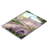 Het Schilderen van de Waterverf van de Stone Brug Notitieboek (Linkerzijde)