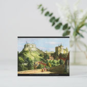 Het Schilderen van de Waterverf van het Kasteel Briefkaart (Staand voorkant)